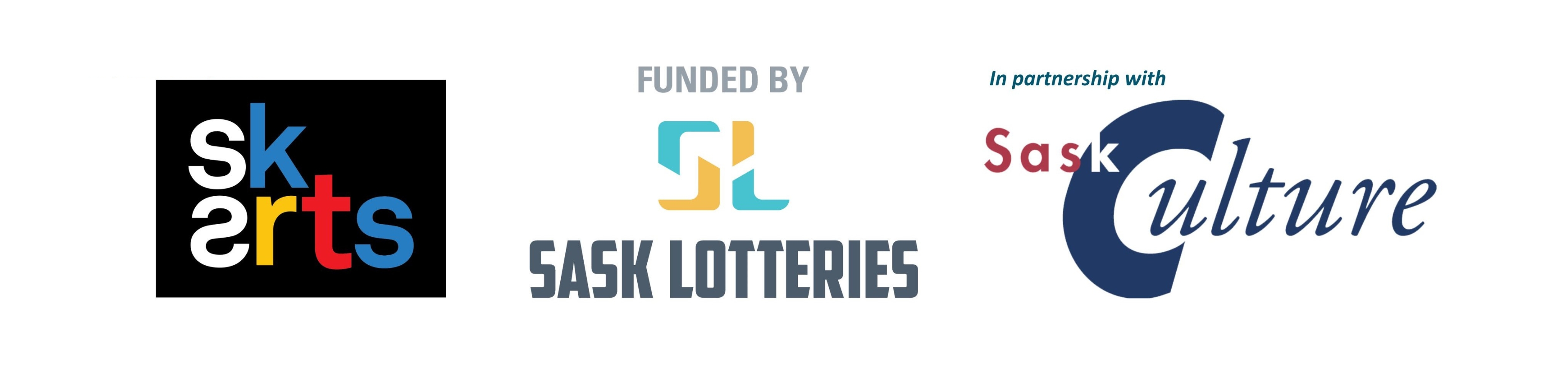 SaskCulture Funding logos - 4