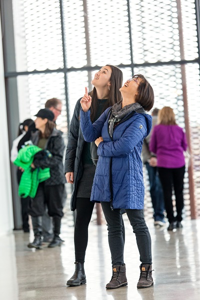 SKArts - Visitors at Saskatoon's Remai Modern.