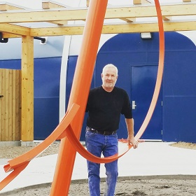 Bentham Sculpture Installed in Martensville