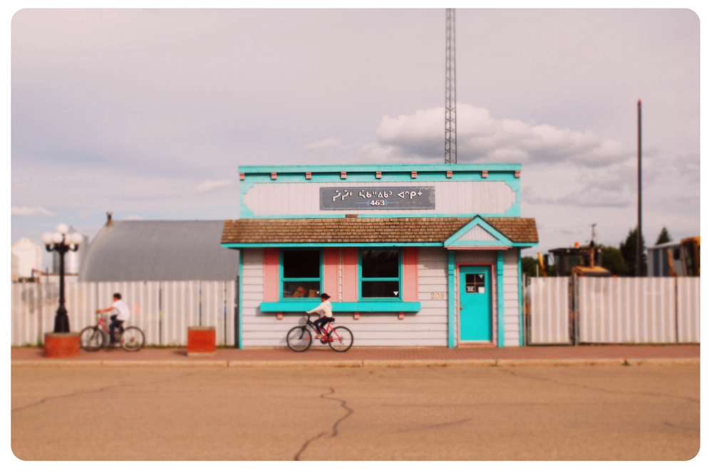 SKArts - Joi T. Arcand, Duck Lake askiy - Duck Lake, Saskatchewan, From the series ote nikan misiwe askihk - Here on Future Earth, 2009, Inkjet print.