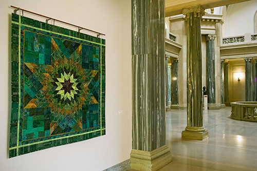 Star Blanket in the Saskatchewan Legislative Building