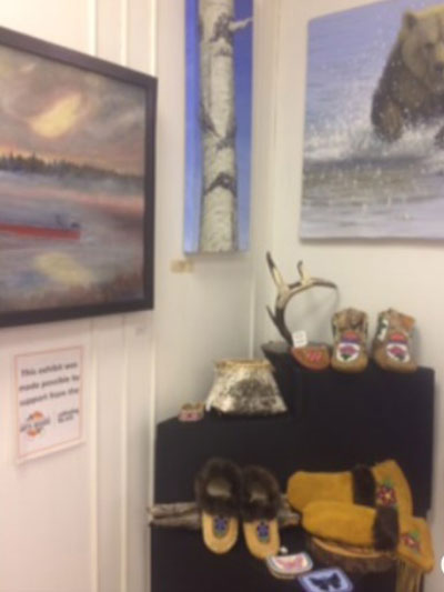 Exhibits from the On the Avenue Art Gallery