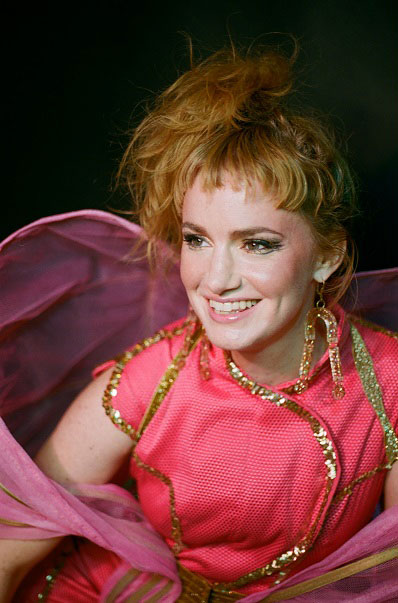 Amber Goodwyn in her musical 'Porous.'