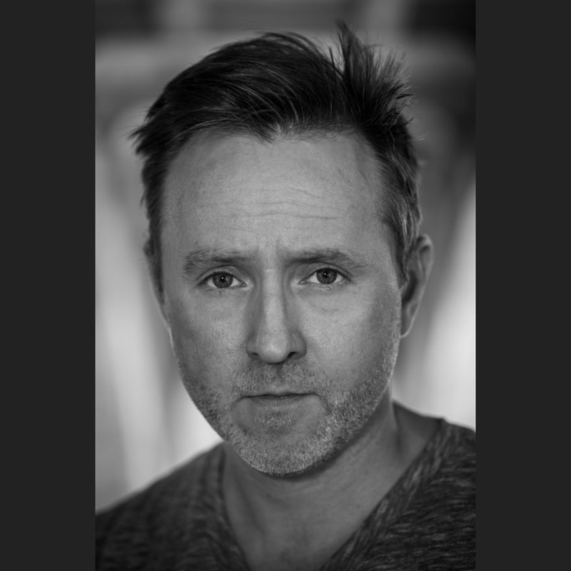 Skye Brandon - Black and white portrait